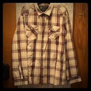 Marc Ecko Cut & Sew Button Down Dress Shirt XXL